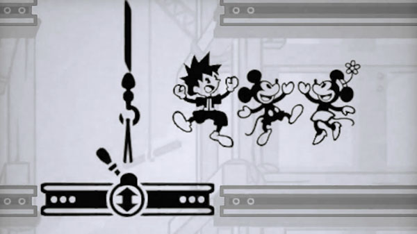 Play Game & Watch style games in Kingdom Hearts III