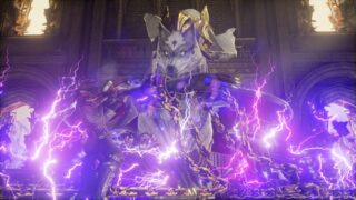 Code Vein 'Cathedral of the Sacred Blood,' Eva and Jack screenhsots -  Gematsu