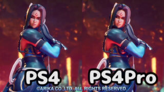 Fighting EX Layer PS4 vs. PS4 Pro comparison trailer - Gematsu