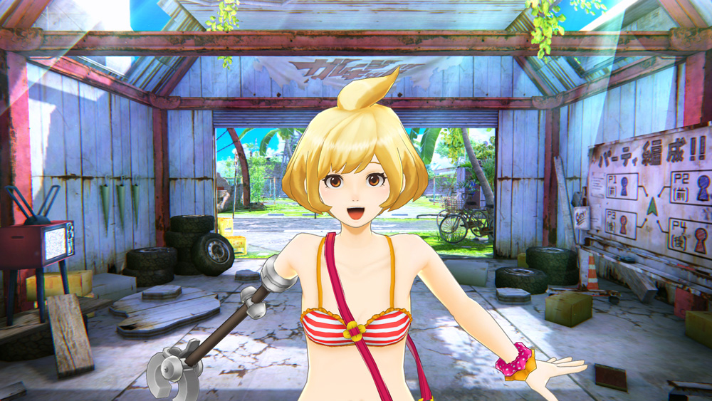 Zanki Zero Last Beginning DLC swimsuit costume screenshots Gematsu