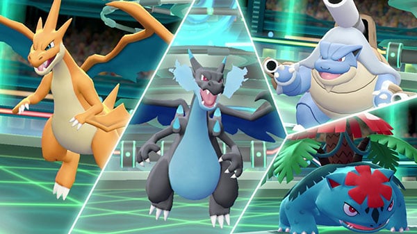 Pokémon Let's Go Pikachu & Eevee - All Mega Evolutions + Moves 