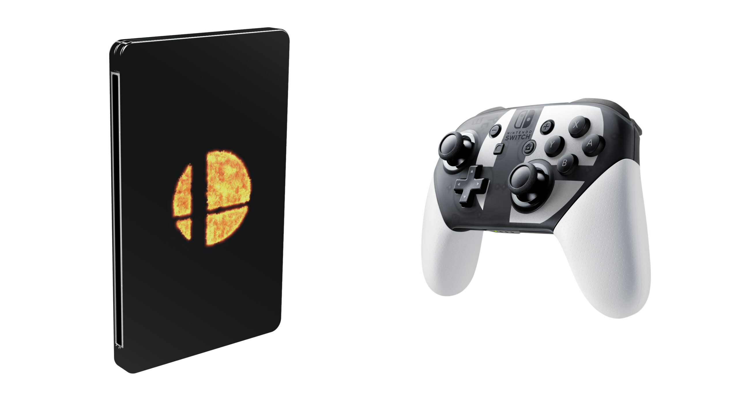 Super Smash Bros Ultimate Switch Pro Controller Bundle Announced Gematsu 7097