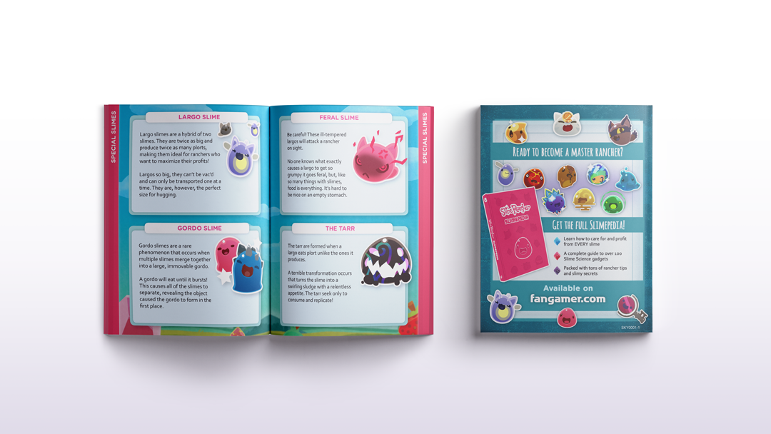 Slime Rancher Slimepedia Guidebook - Fangamer