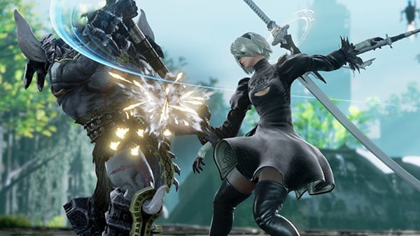 19 Minutes Of Soulcalibur Vi Dlc Character 2b Gameplay Gematsu 5023