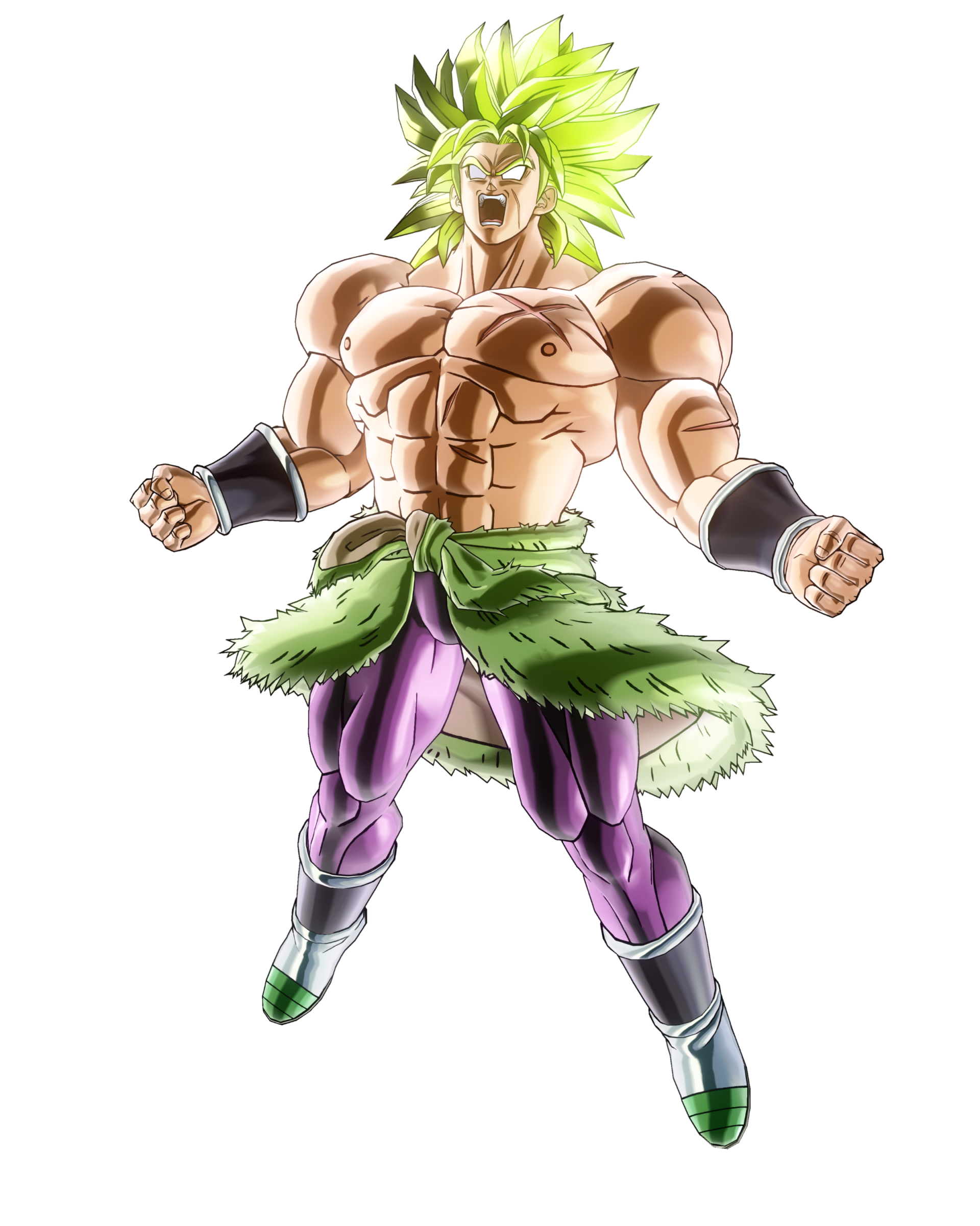 Dragon Ball Xenoverse 2 DLC character Broly (Super Saiyan Full Power ...