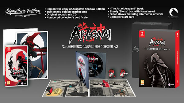 Aragami: Shadow Edition for Switch launches February 22, 2019