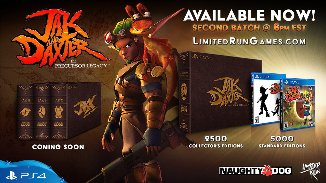 warm leg uit Besmettelijk Jak and Daxter: The Precursor Legacy PS4 limited run physical edition  announced - Gematsu