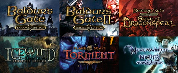 Baldur\'s Gate I, II, and Siege of Dragonspear, Icewind Dale, Planescape  Torment, and Neverwinter Nights coming to consoles in 2019 - Gematsu