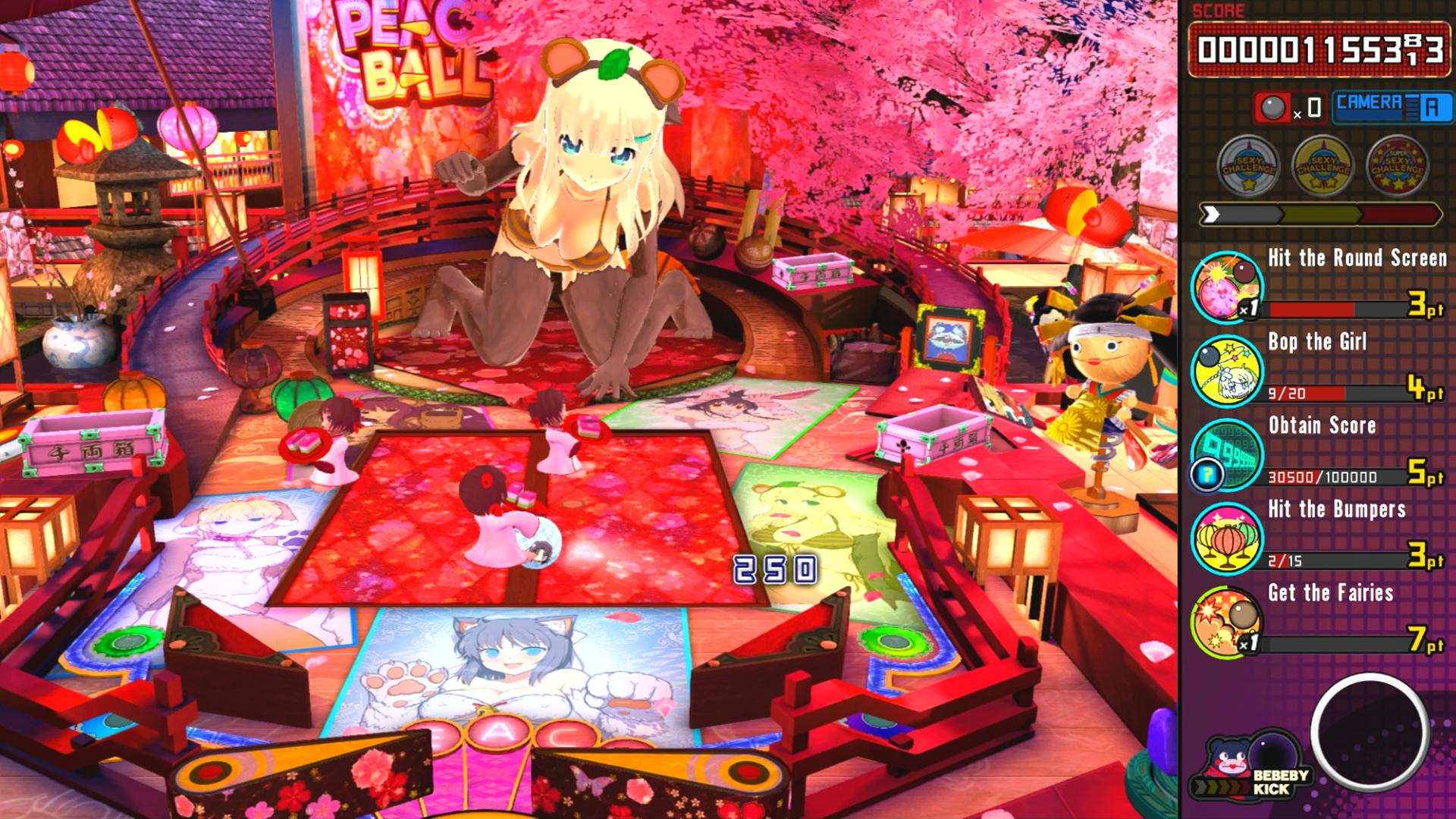 Peach Ball : Senran Kagura : Opening + gameplay Nintendo Switch