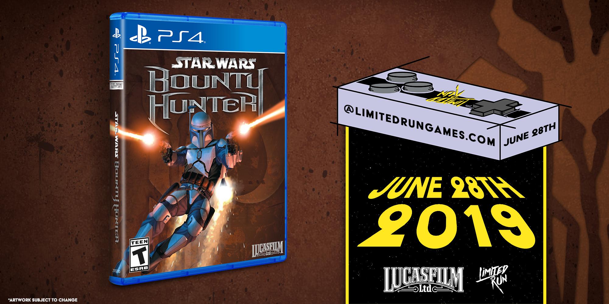 Star Wars Bounty Hunter Ps4 Limited Run Physical Edition Announced Gematsu