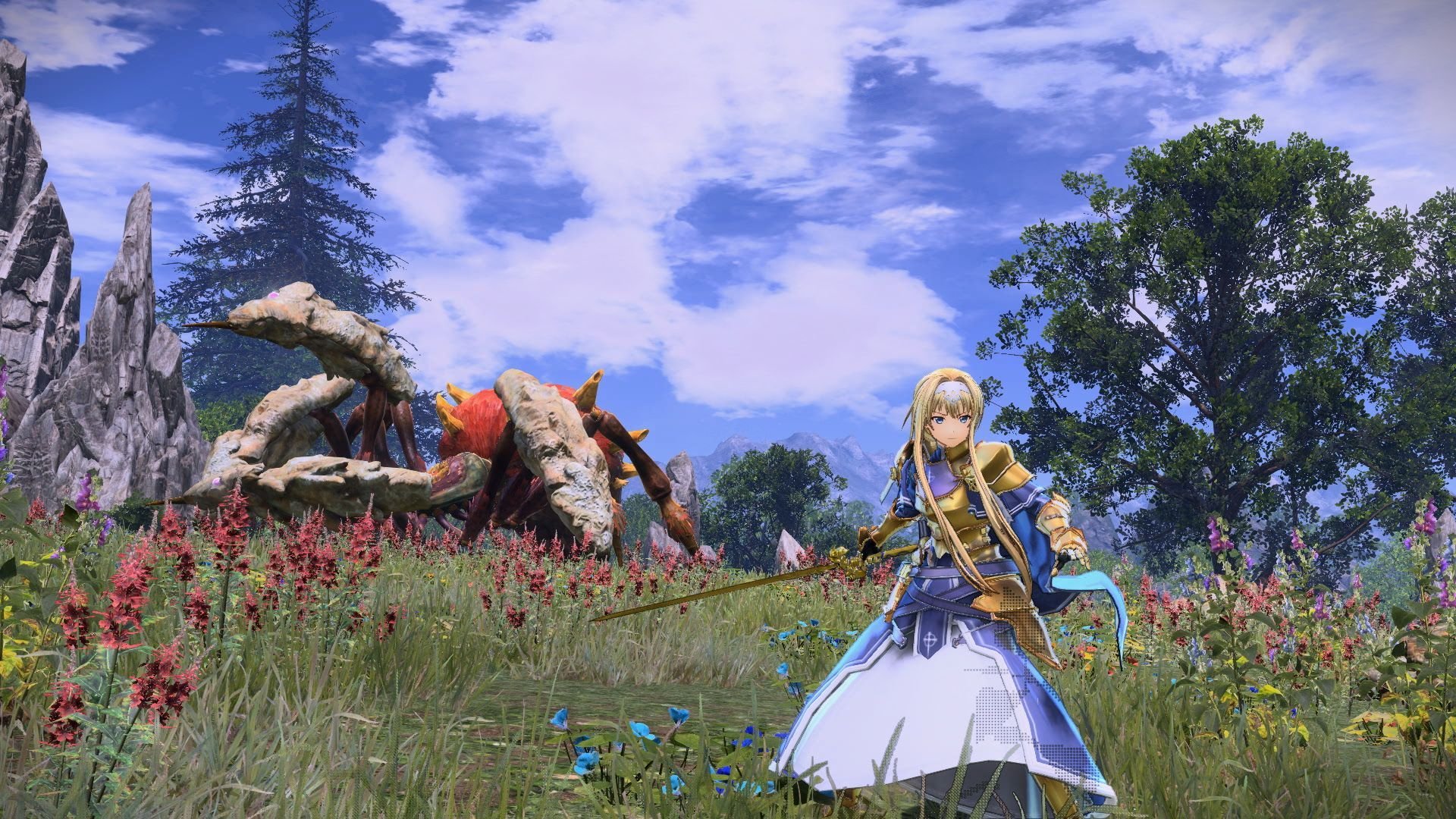 Sword Art Online Alicization Lycoris First Alice Gameplay Screenshot Gematsu