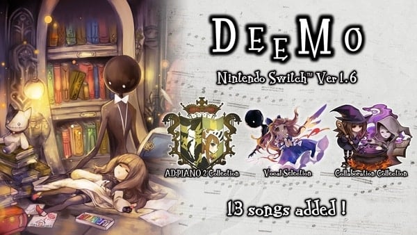 Deemo For Switch Version 1 6 Update Now Available Adds 13 Songs Gematsu