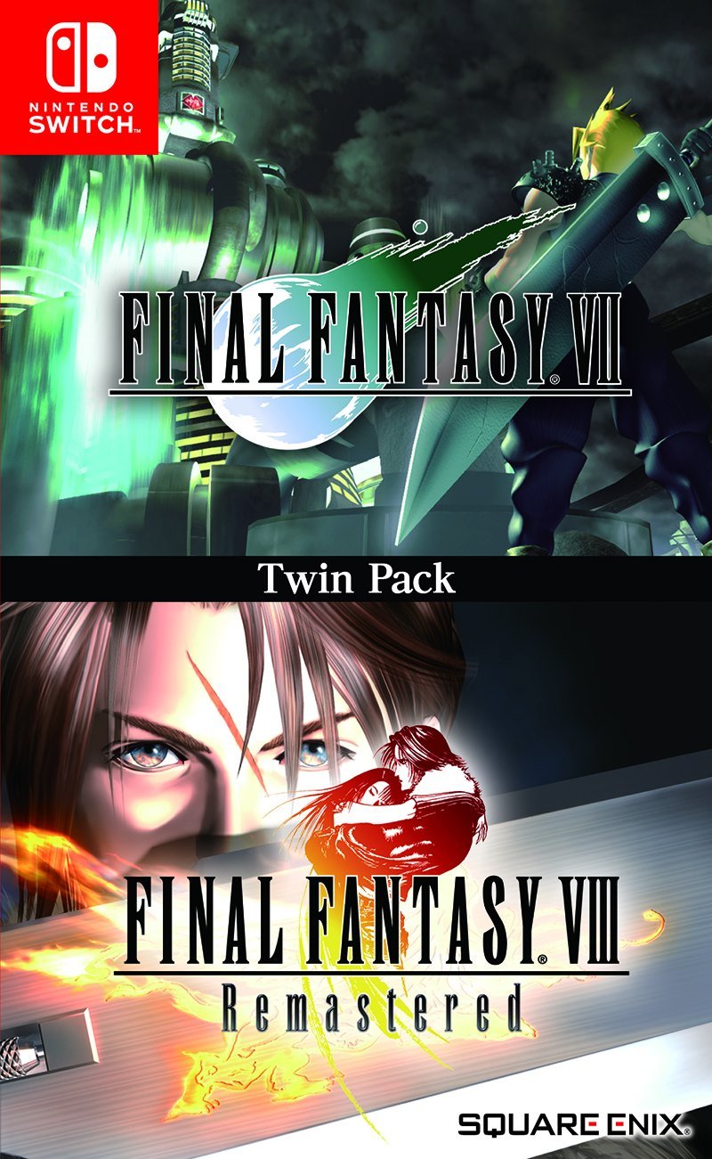 Final Fantasy VII VIII Box Art