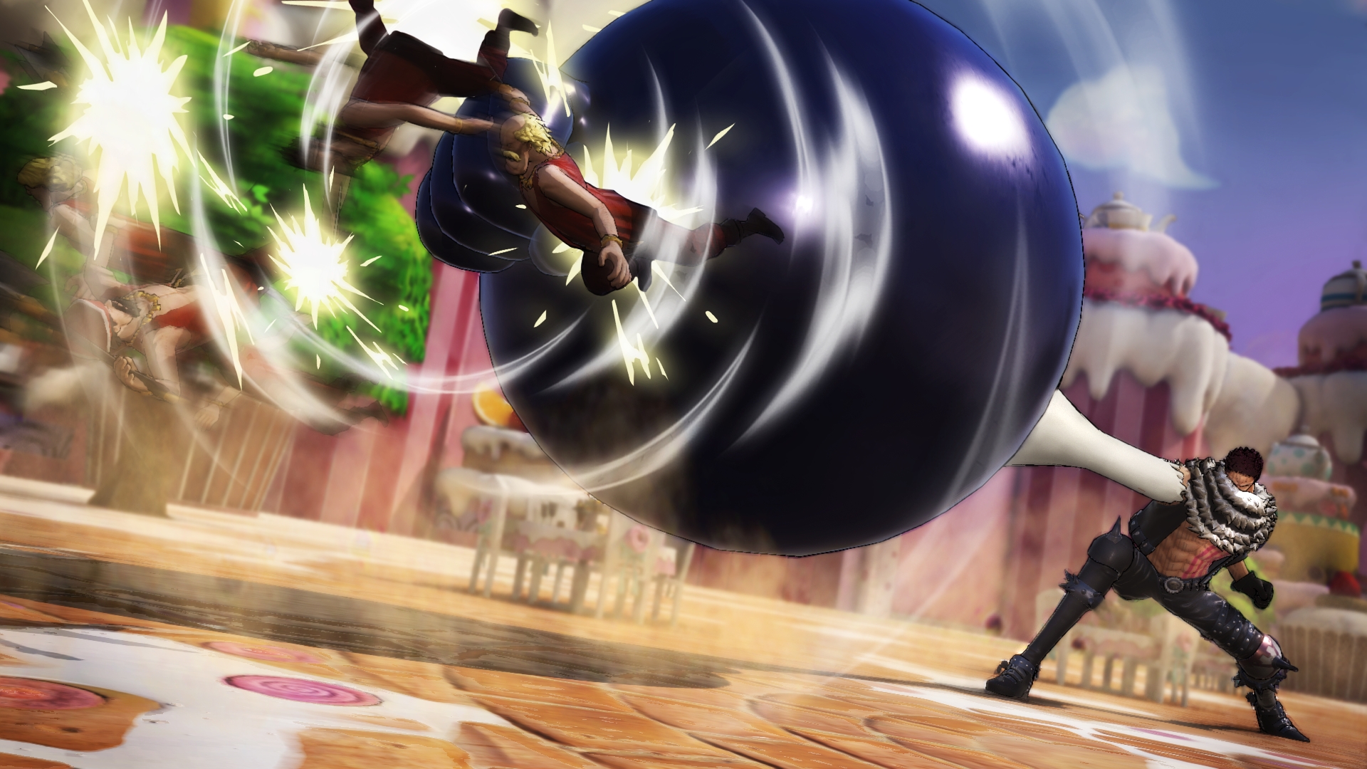 One Piece: Pirate Warriors 4 (2020) - Luffy (Gear 4 Bounceman & Snakeman  Transformations) Gameplay 