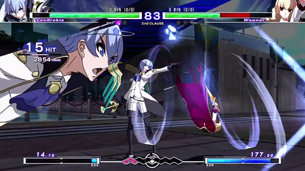 Under Night In Birth Exe Late Cl R Three Minutes Of Londrekia Gameplay Gematsu