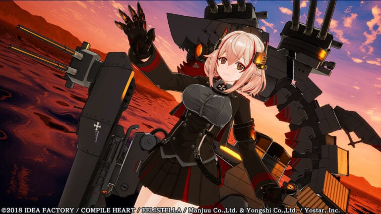 Azur Lane: Crosswave DLC characters Taihou and Roon screenshots - Gematsu