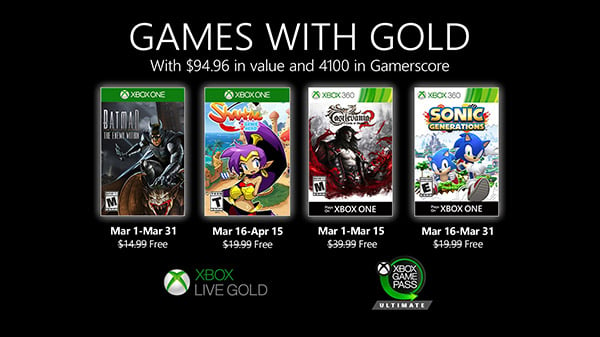 xbox live with gold