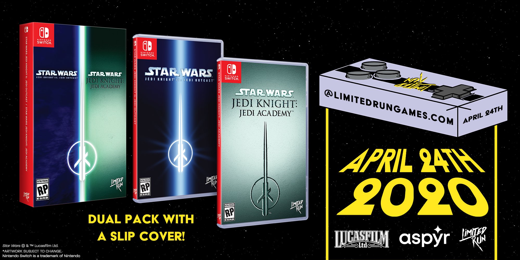 Star Wars Jedi Knight: Jedi Academy and Star Wars Jedi Knight II: Jedi  Outcast limited print physical editions announced - Gematsu