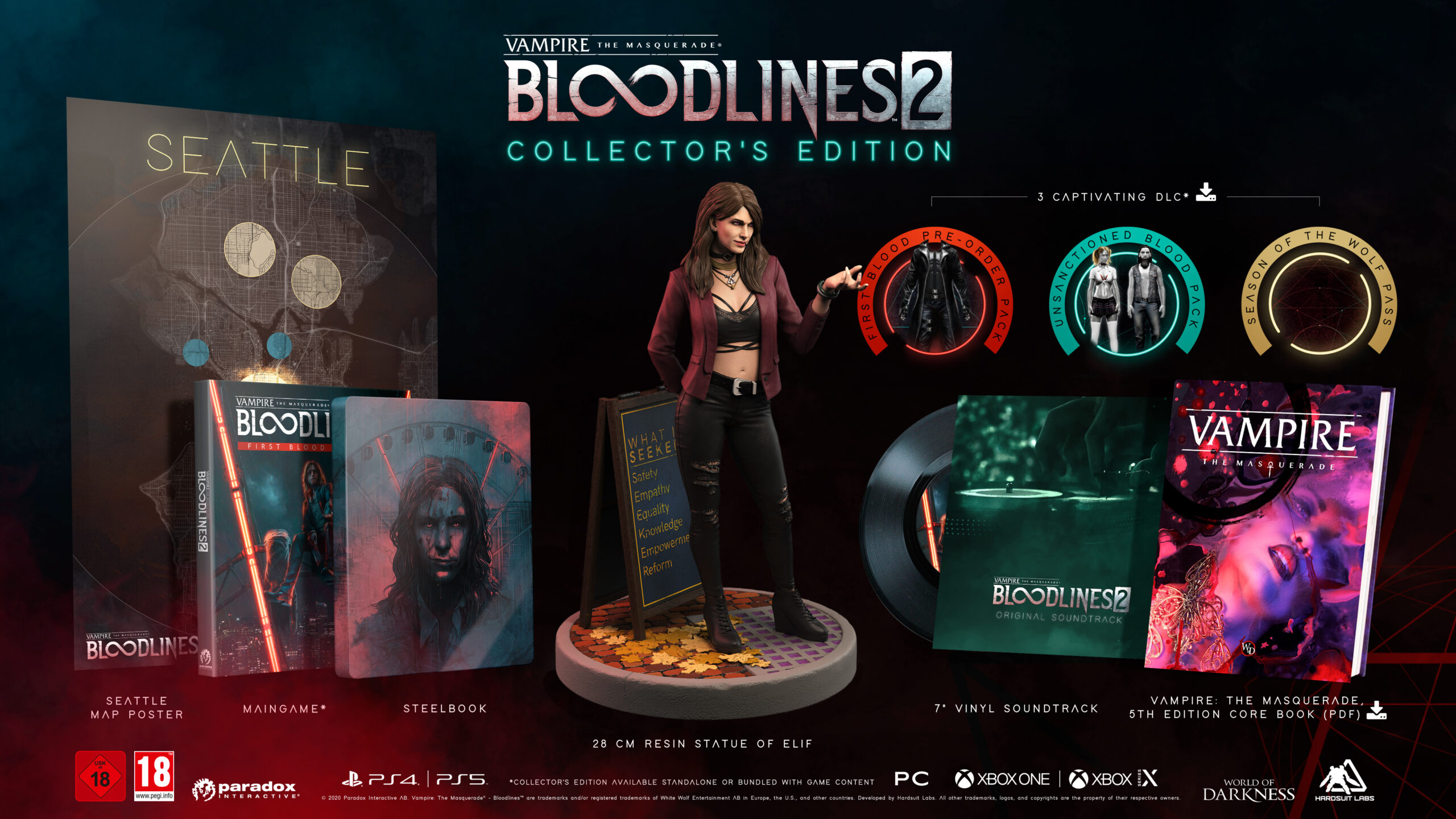 Vampire: The Masquerade - Bloodlines 2 - First Blood Edition PC