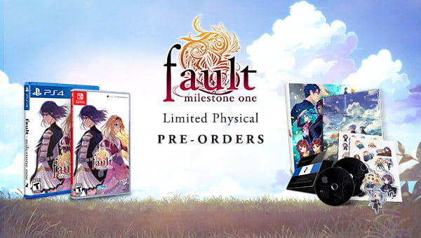 Fault - Milestone One PS4 and Switch limited print physical