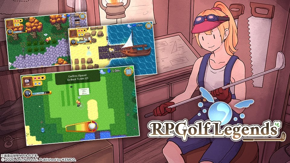 RPGolf Legends announced for consoles, PC - Gematsu