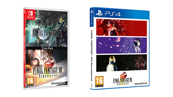 Final Fantasy 7 VII & 8 VIII Twin Pack - Nintendo Switch - New