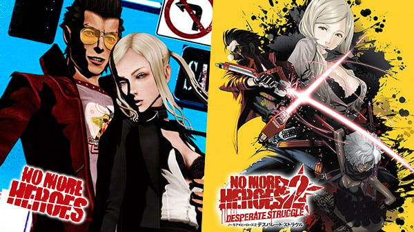 No More Heroes and No More Heroes 2: Desperate Struggle now