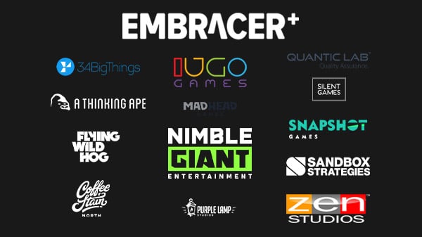 Embracer Group Acquires 34bigthings Flying Wild Hog Nimble Giant Entertainment Purple Lamp Studios Snapshot Games Zen Studios More Gematsu