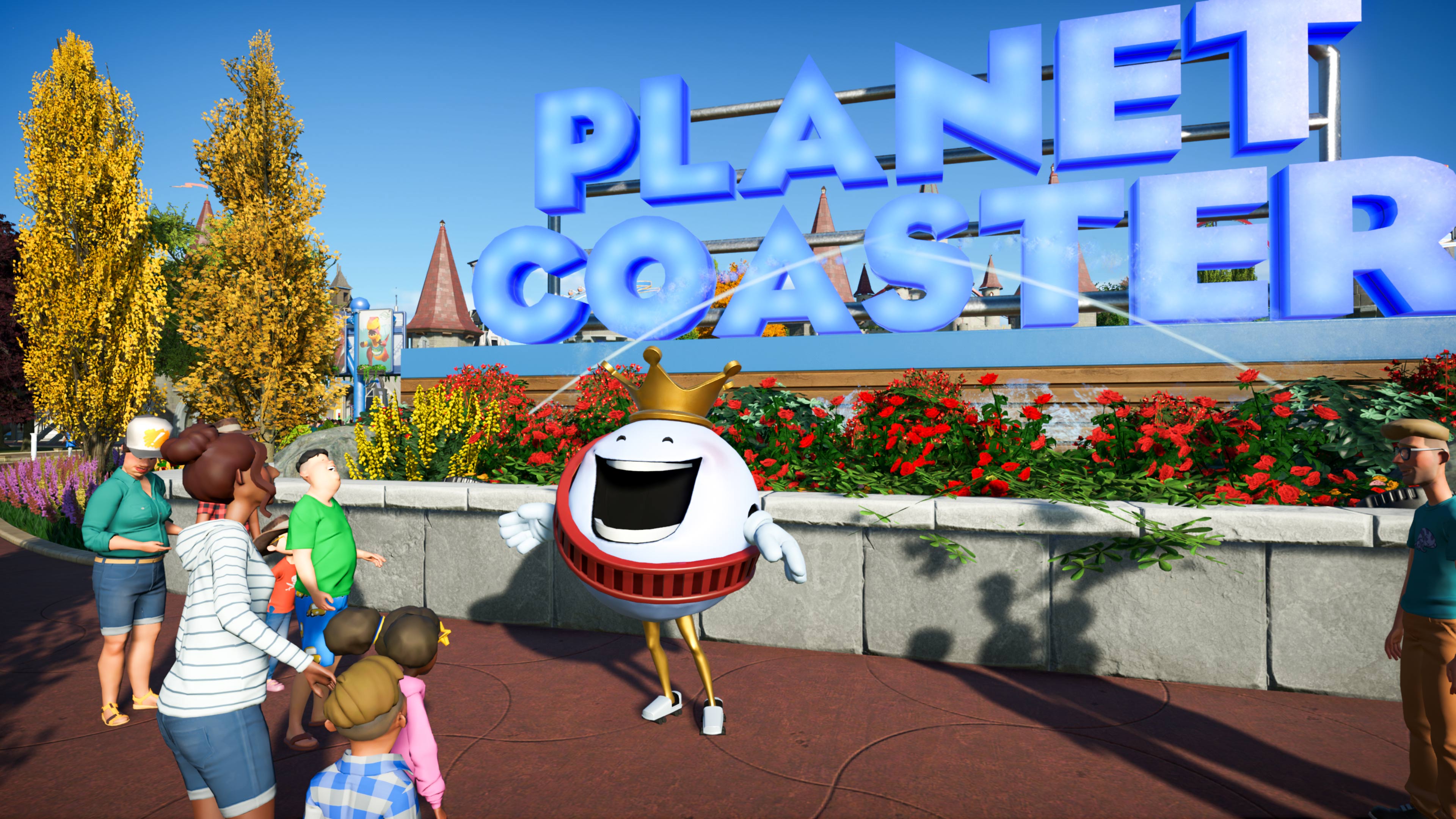 Planet Coaster Console Edition launch trailer screenshots Gematsu