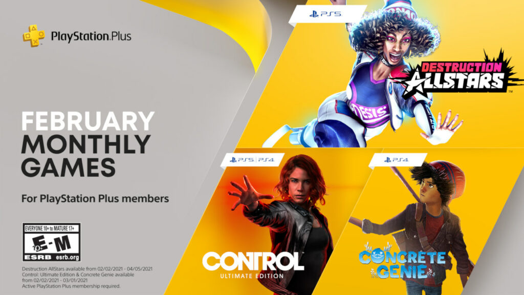 PlayStation Plus free games for February 2021 announced Gematsu
