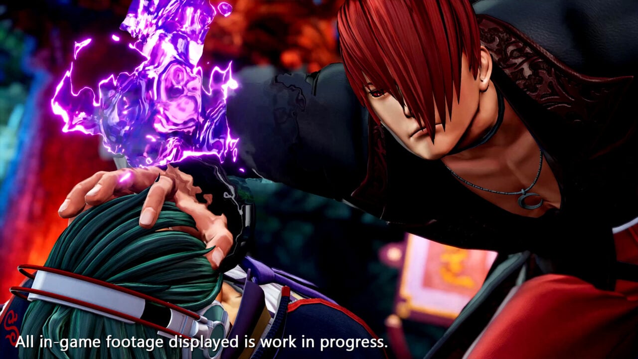 The King of Fighters XV Iori Yagami trailer, screenshots - Gematsu