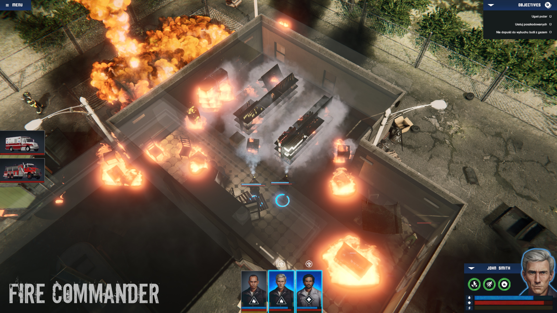 Fire Commander, jogo de bombeiros, anunciado para PS4 e PS5