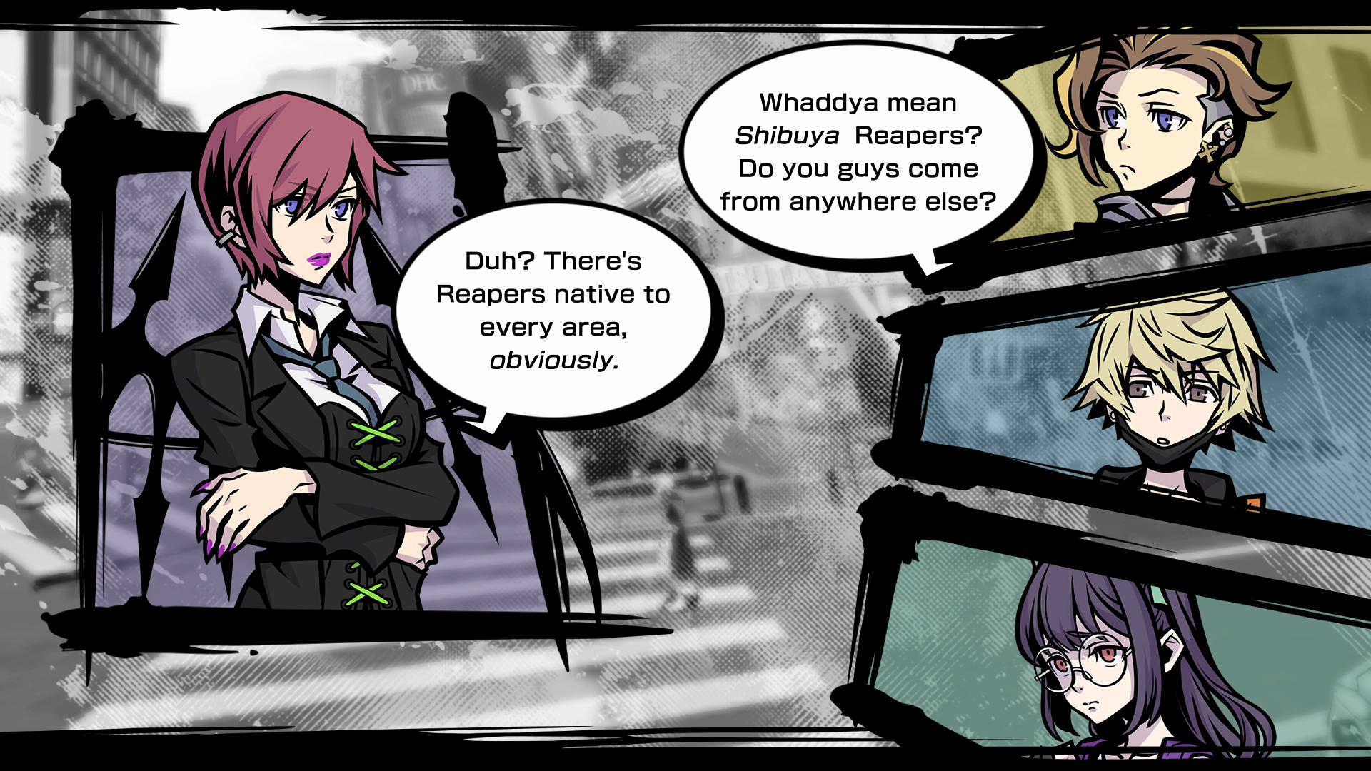 Day 1 - Complete Your Reapers' Game Orders - Neo: The World Ends