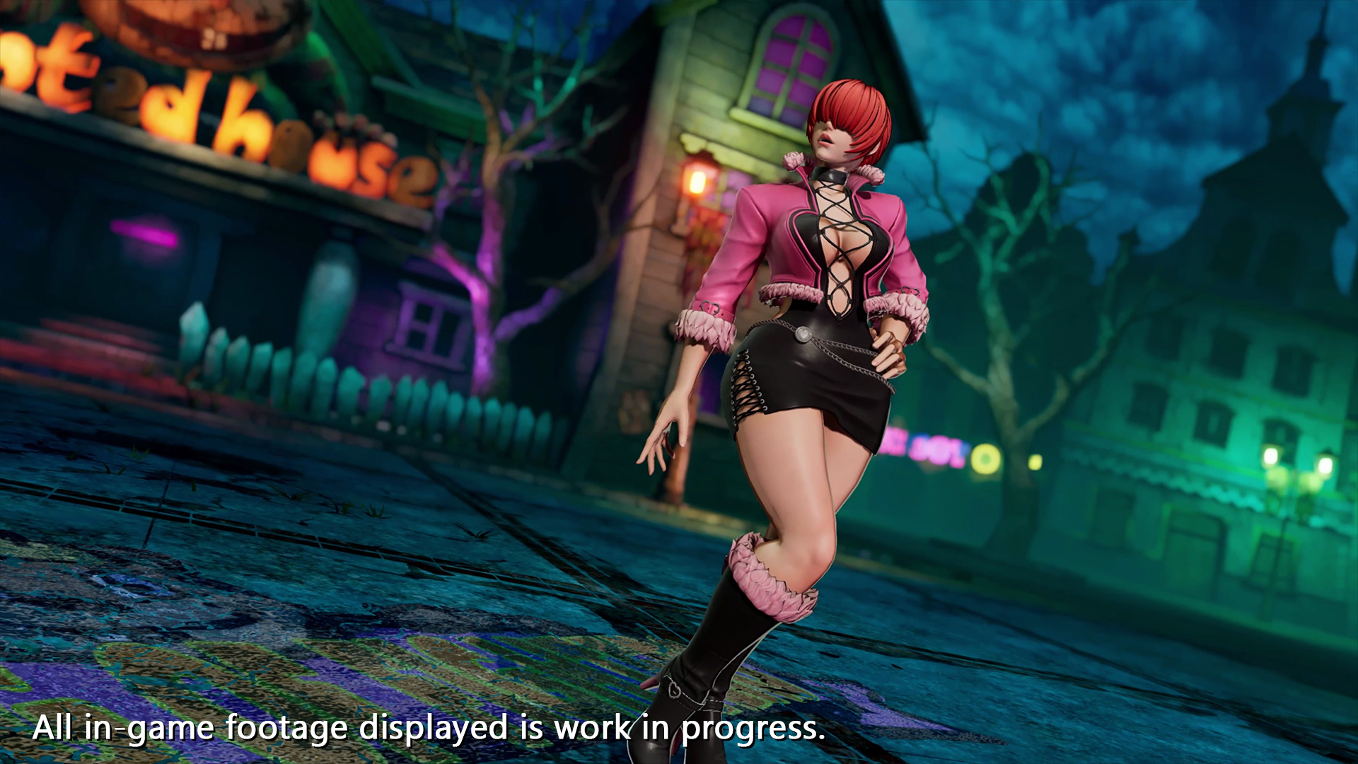 The King of Fighters XV Shermie trailer, screenshots - Gematsu