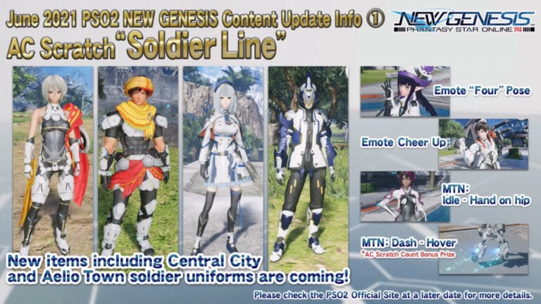 Phantasy Star Online 2 New Genesis Details New Areas Characters Skills Roadmap More Gematsu 