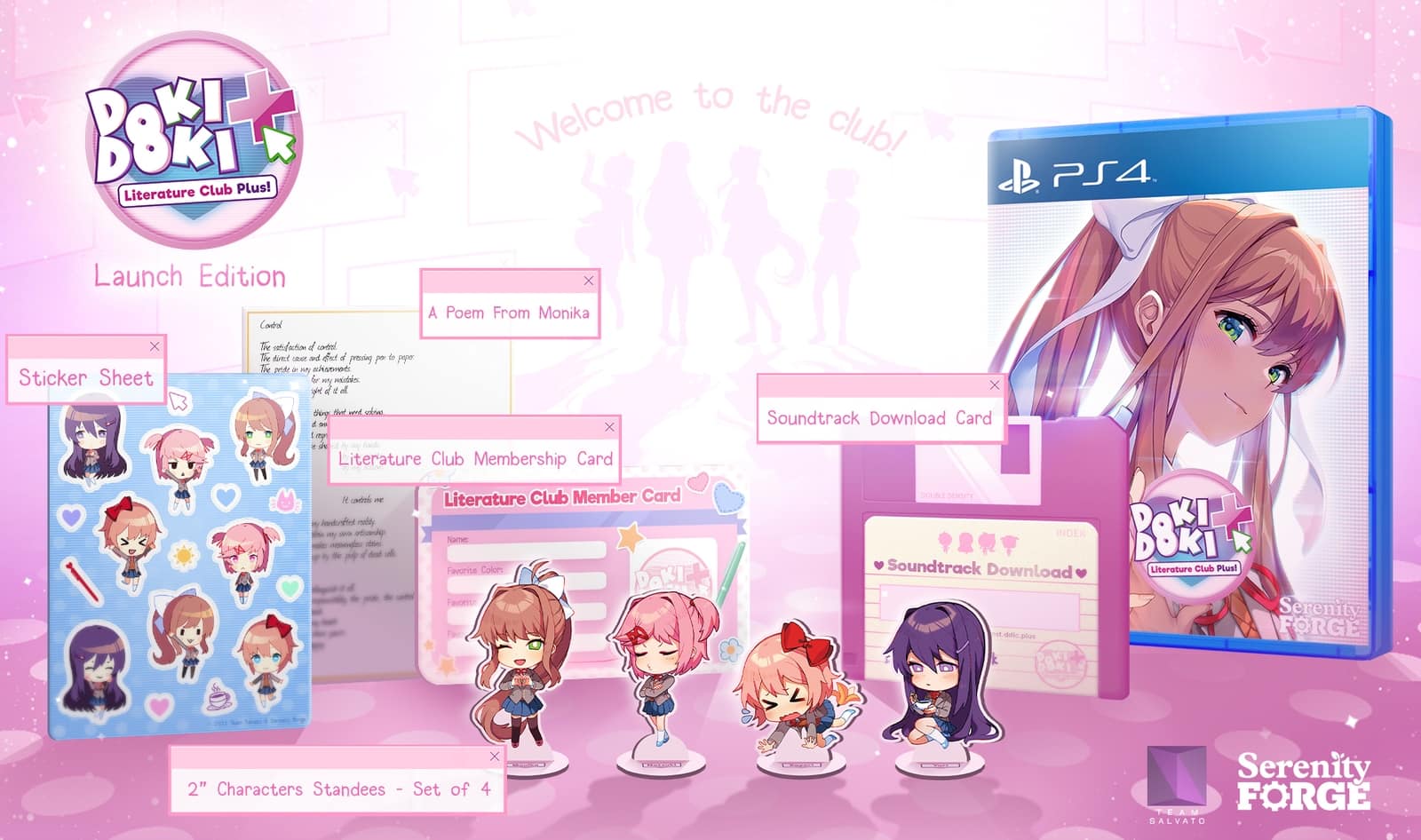 Doki Doki Literature Club Plus! announced for PS5, PS4, Xbox One, Switch,  and PC - Gematsu