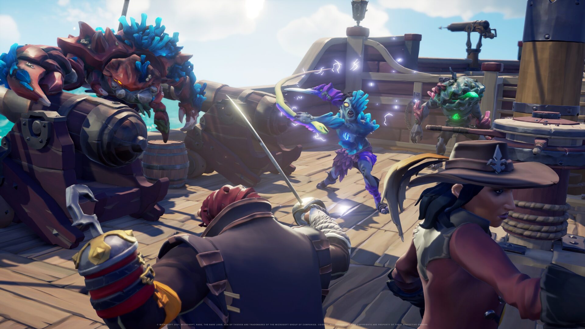 Sea of Thieves - Pirates of the Caribbean crossover update launches ...