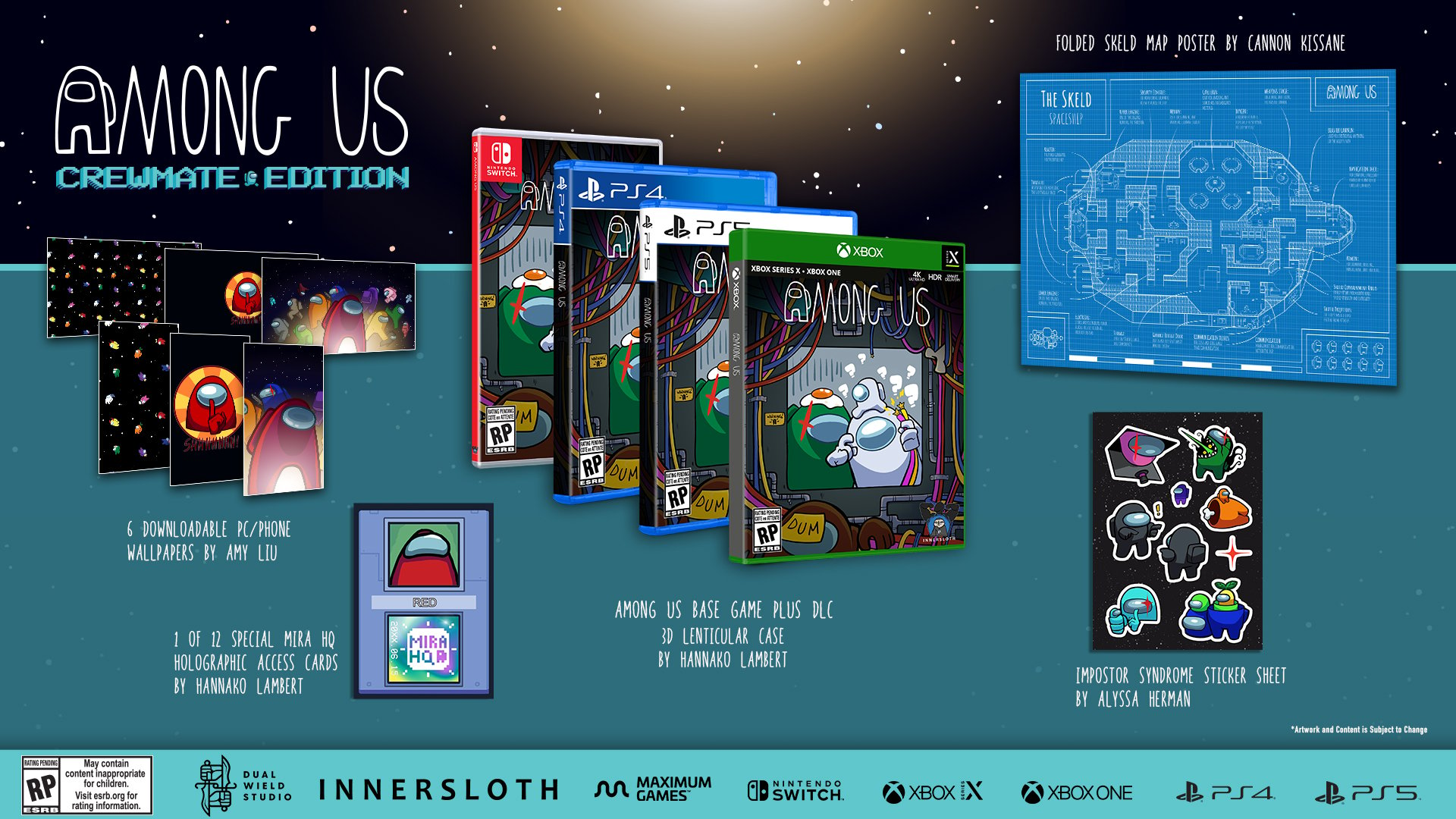 Among Us collector's editions announced for PS5, Xbox Series, PS4 