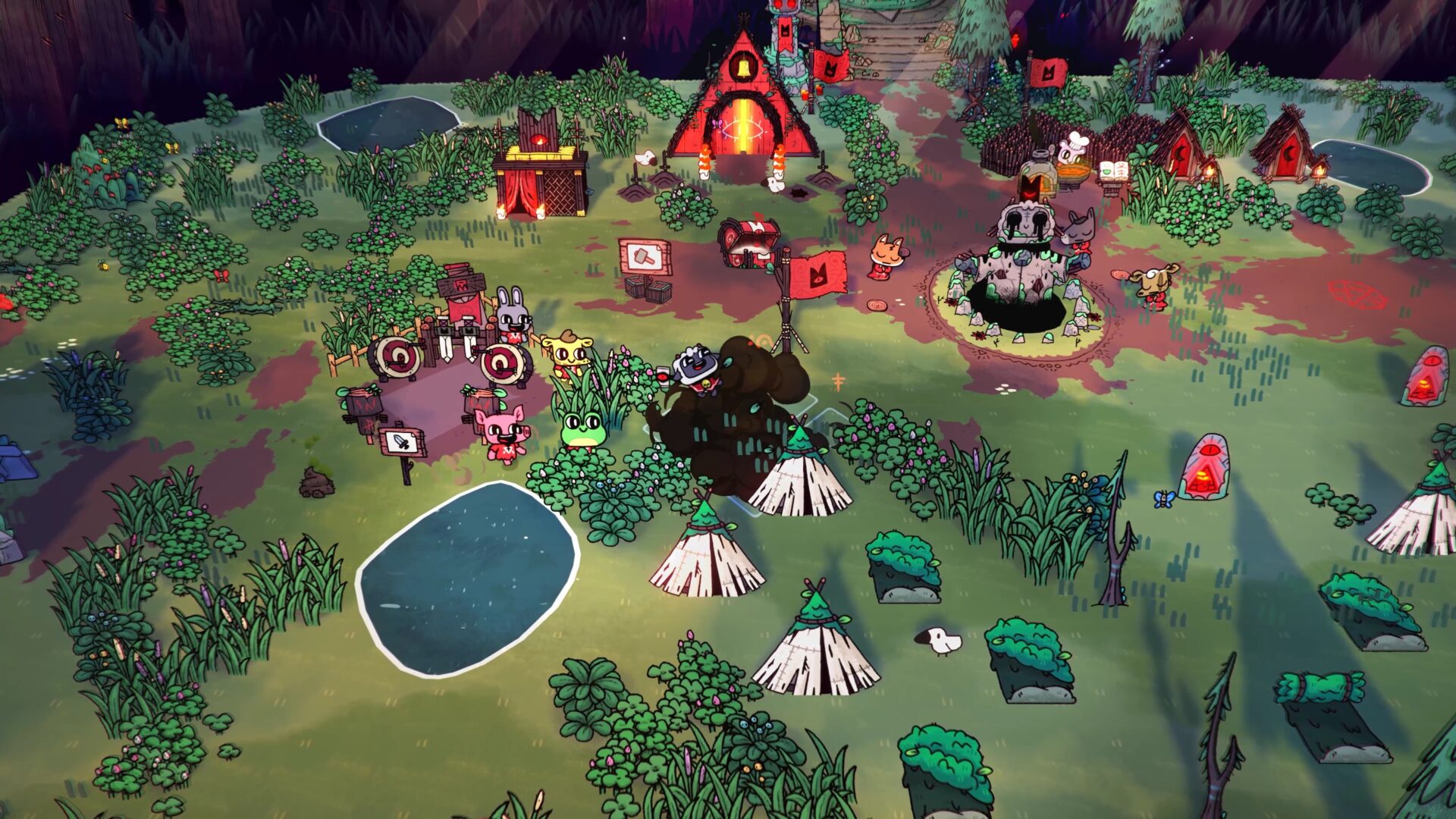 Devolver Digital and Massive Monster announce Cult of the Lamb for