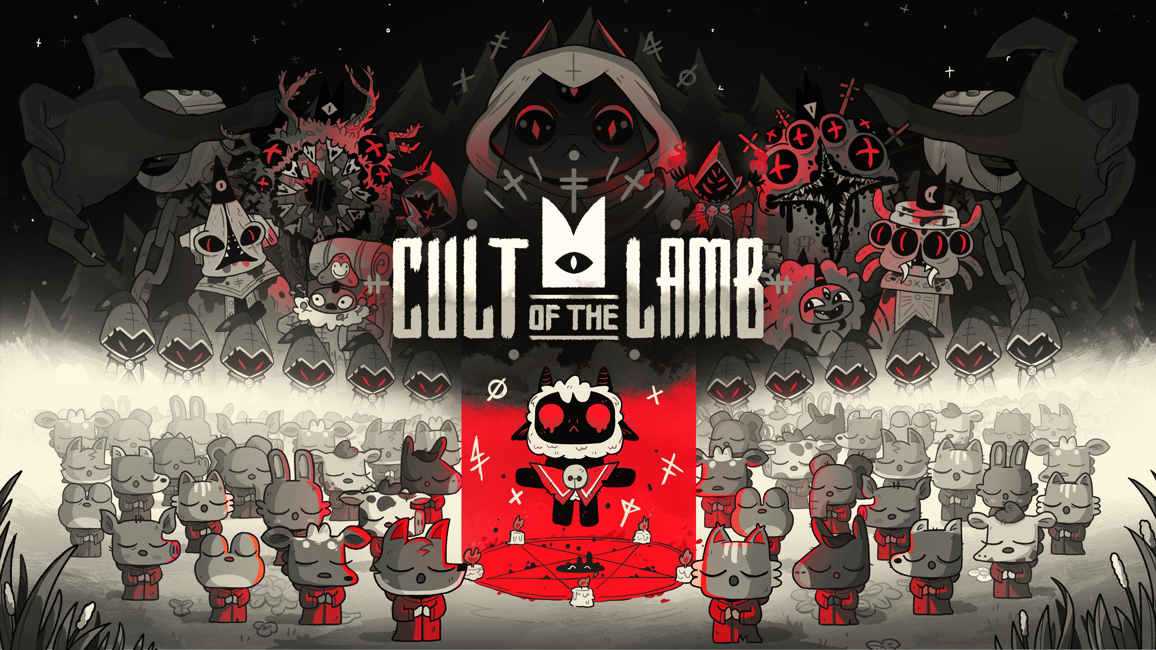 Devolver Digital on X: Behold 'Cult of the Lamb' from @MassiveMonsters!  Repay your debt battling through mysterious regions, spreading the word of  your dark lord, and building your flock into an adorably