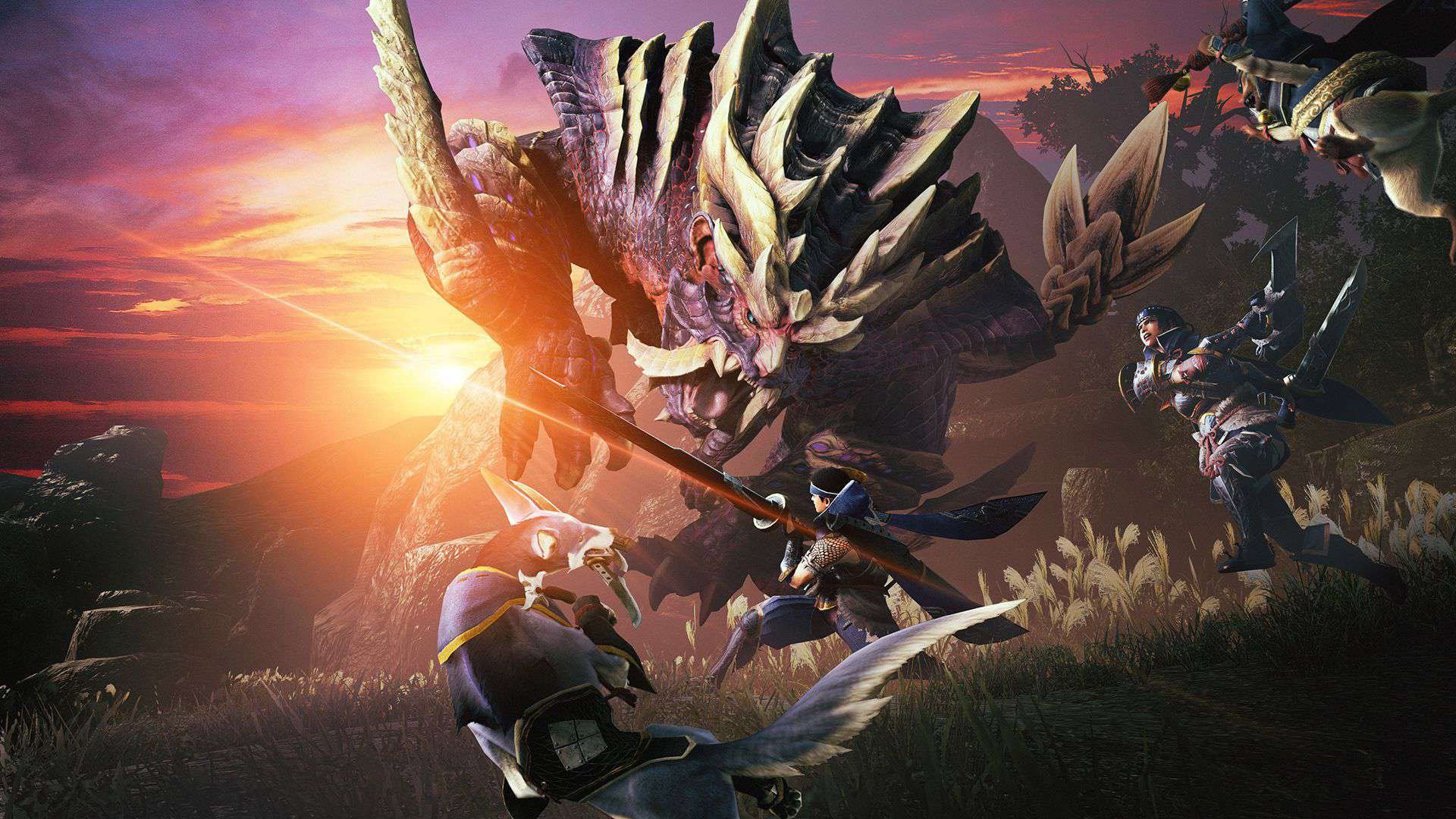 Monster Hunter Rise Wallpapers  Top Free Monster Hunter Rise Backgrounds   WallpaperAccess