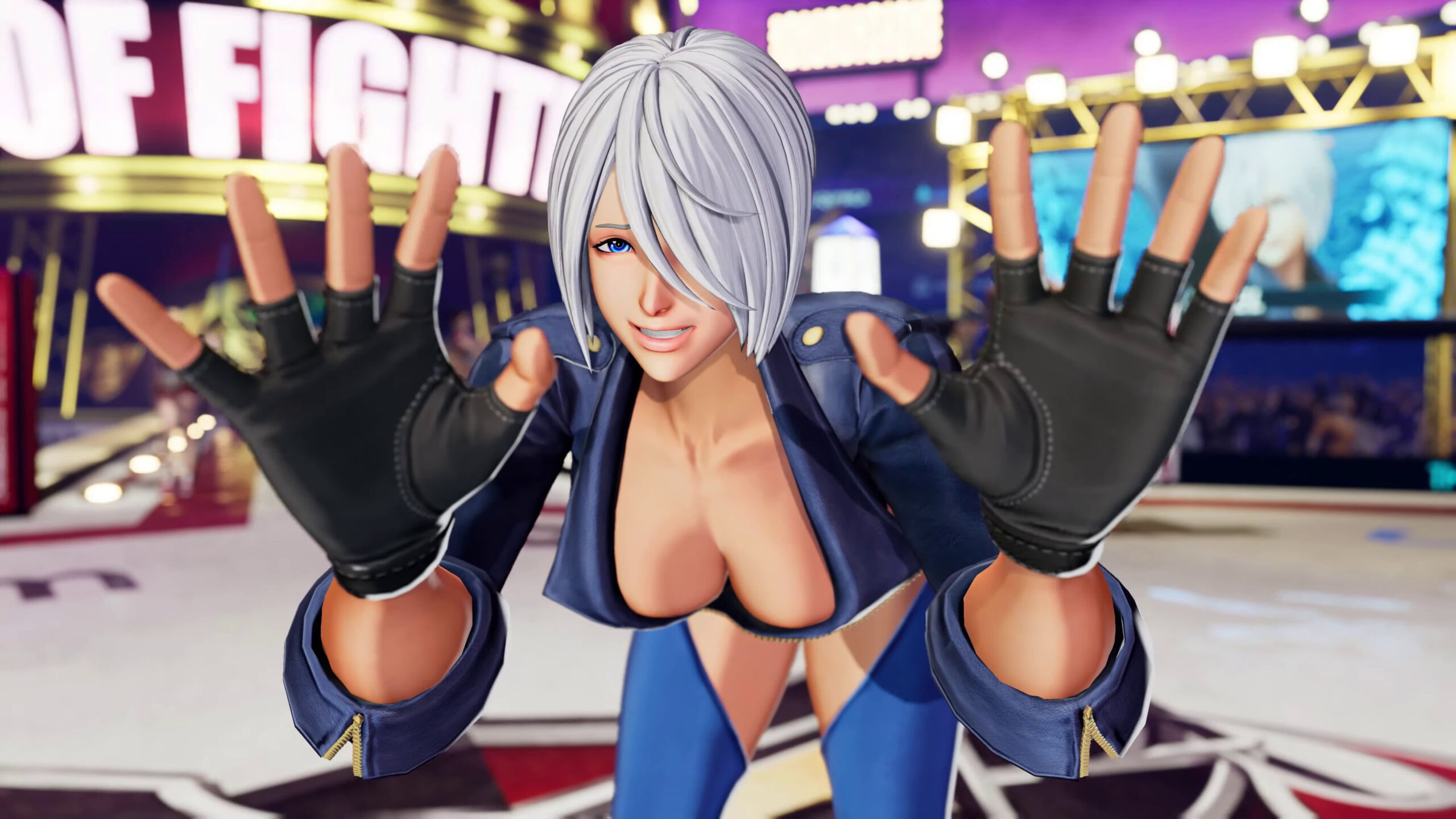 The King of Fighters XV Angel trailer, screenshots - Gematsu