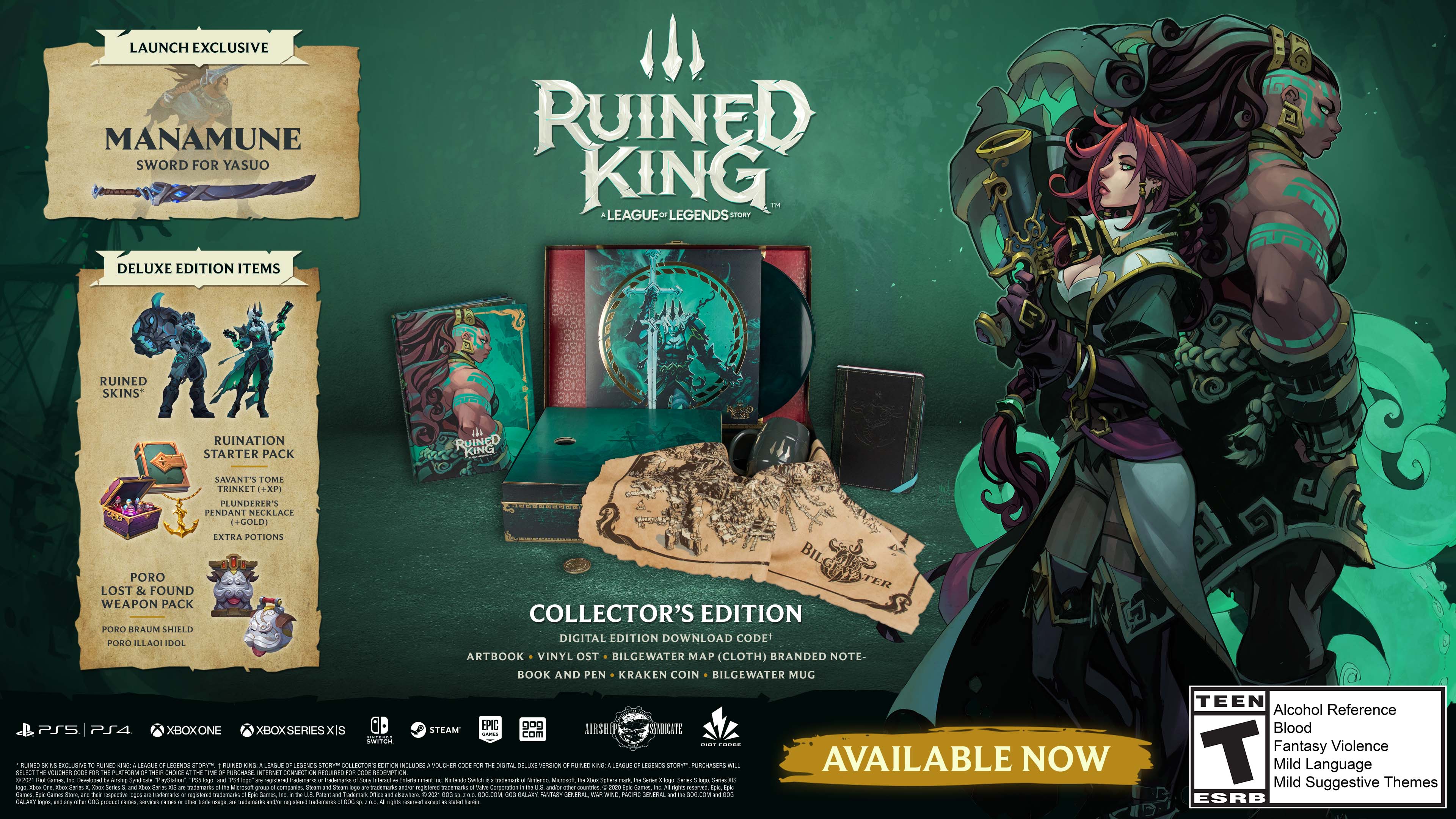 Ruined King: A League of Legends Story' vai ser lançado para PC e consoles  em 2021 