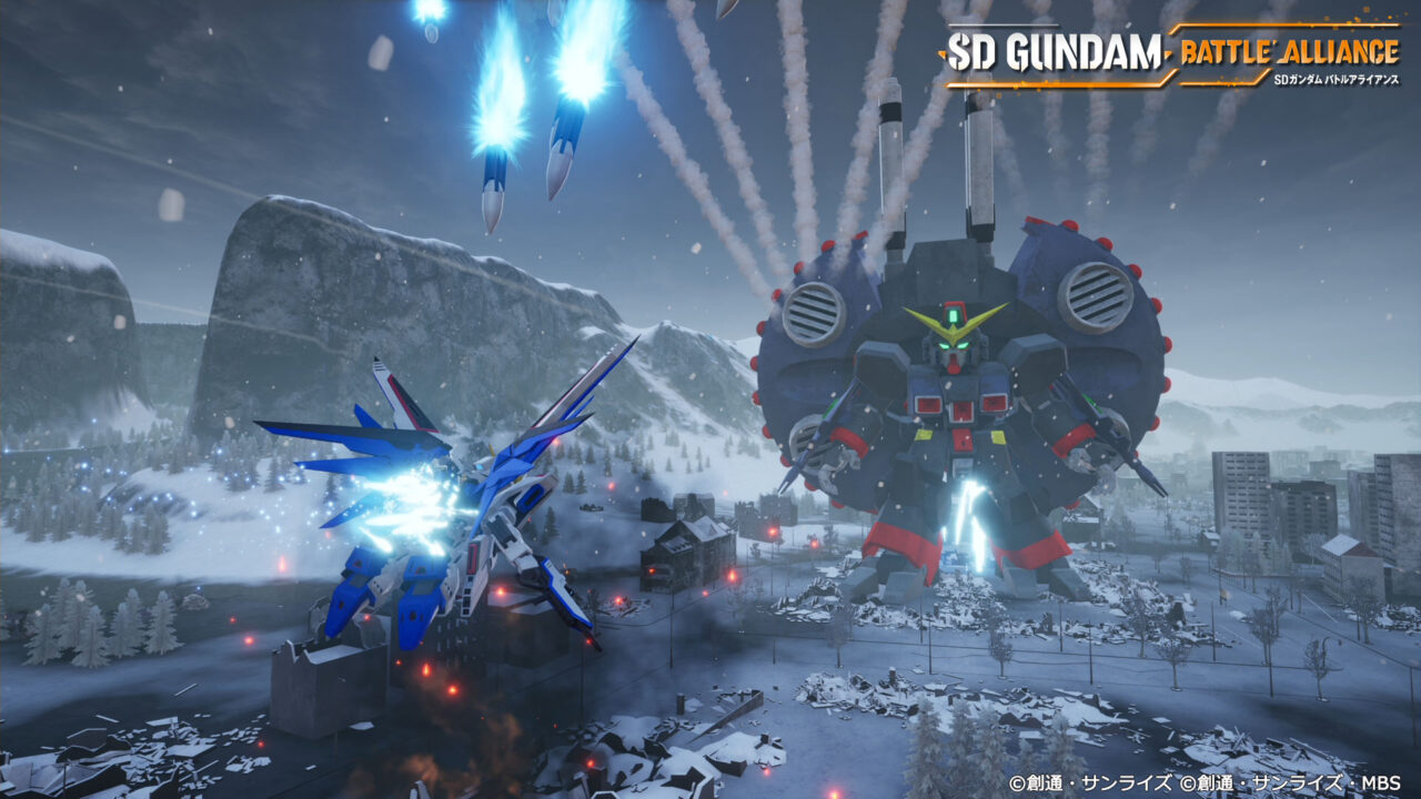 Sd Gundam Battle Alliance - First Mobile Suits And Characters Announced 