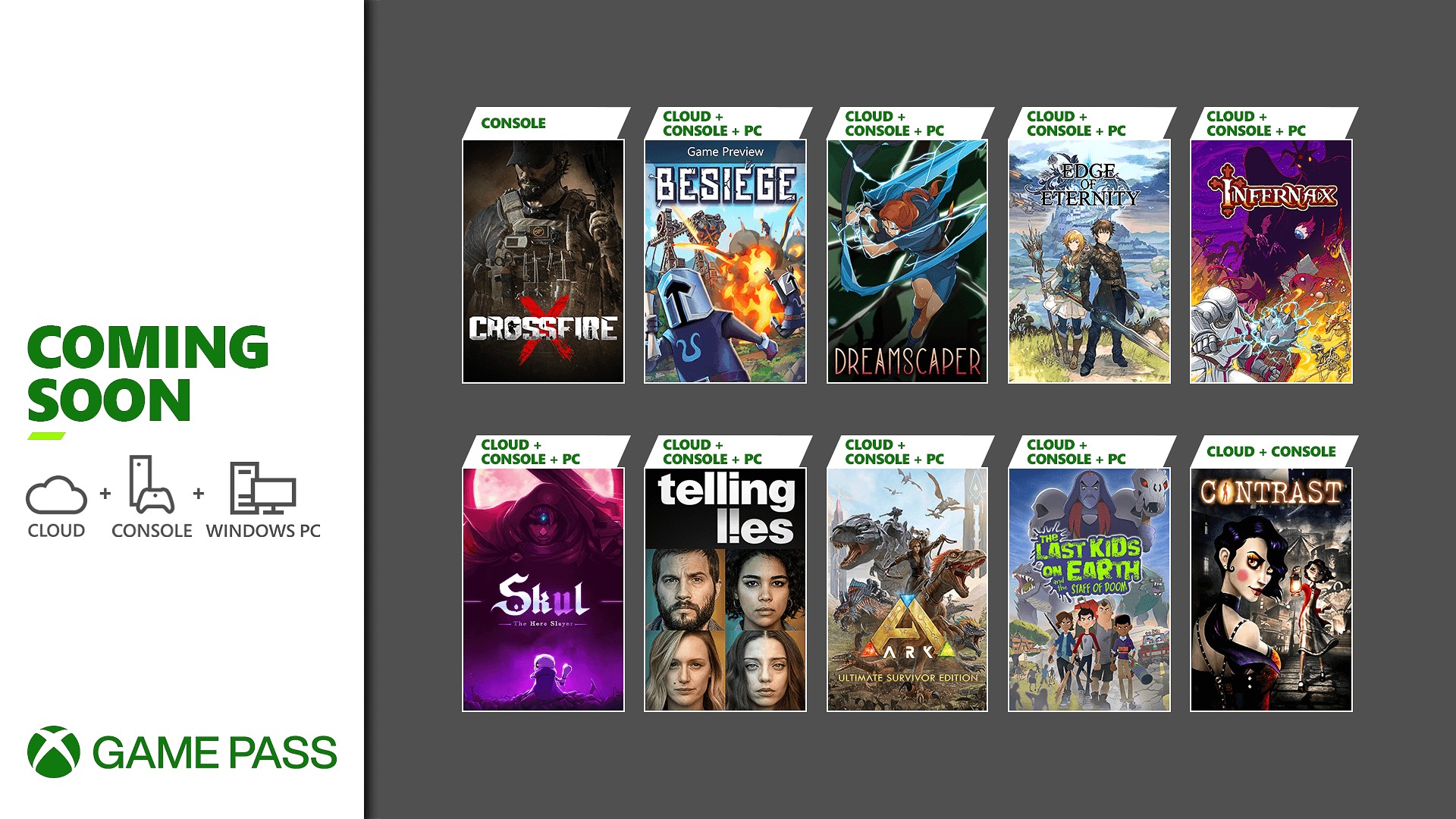 Xbox Game Pass new releases - Next batch of games and when you can