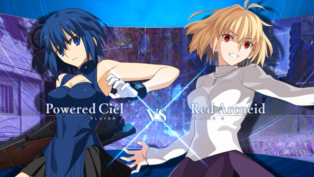 Melty Blood: Type Lumina - Powered Ciel vs. Red Arcueid and Mario Gallo ...