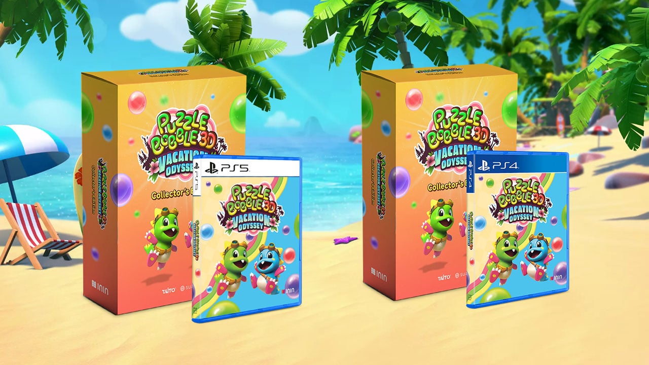 #
      Puzzle Bobble 3D: Vacation Odyssey physical edition announced