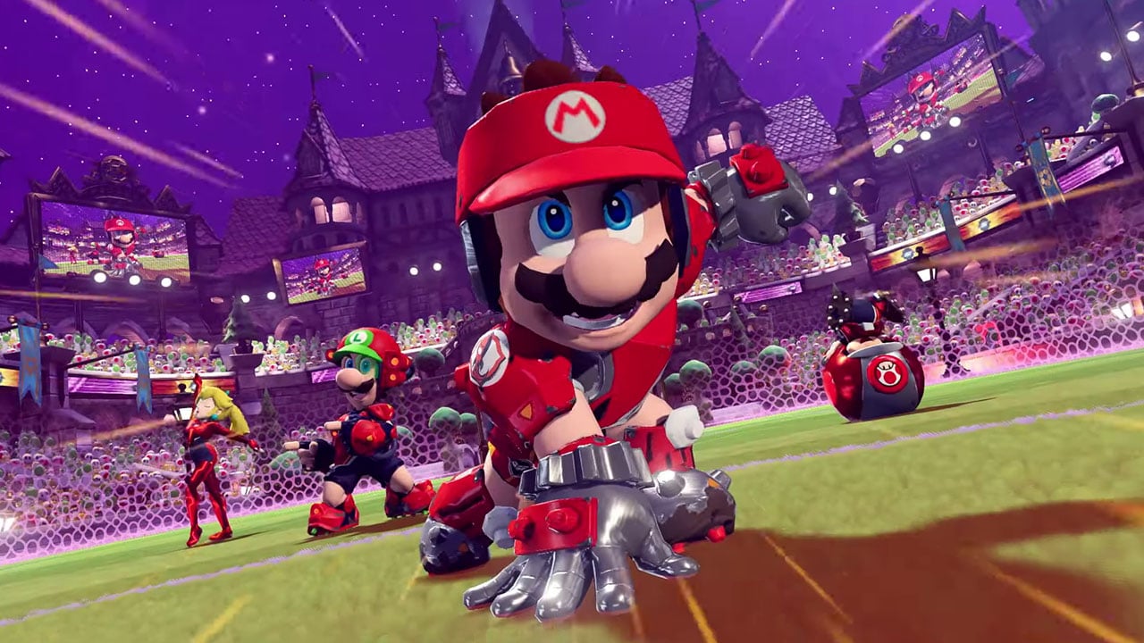 Mario Strikers: Battle League overview trailer, screenshots
