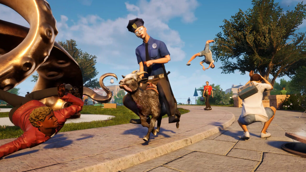 Goat Simulator 3 announced for PS5, Xbox Series, and PC - Gematsu