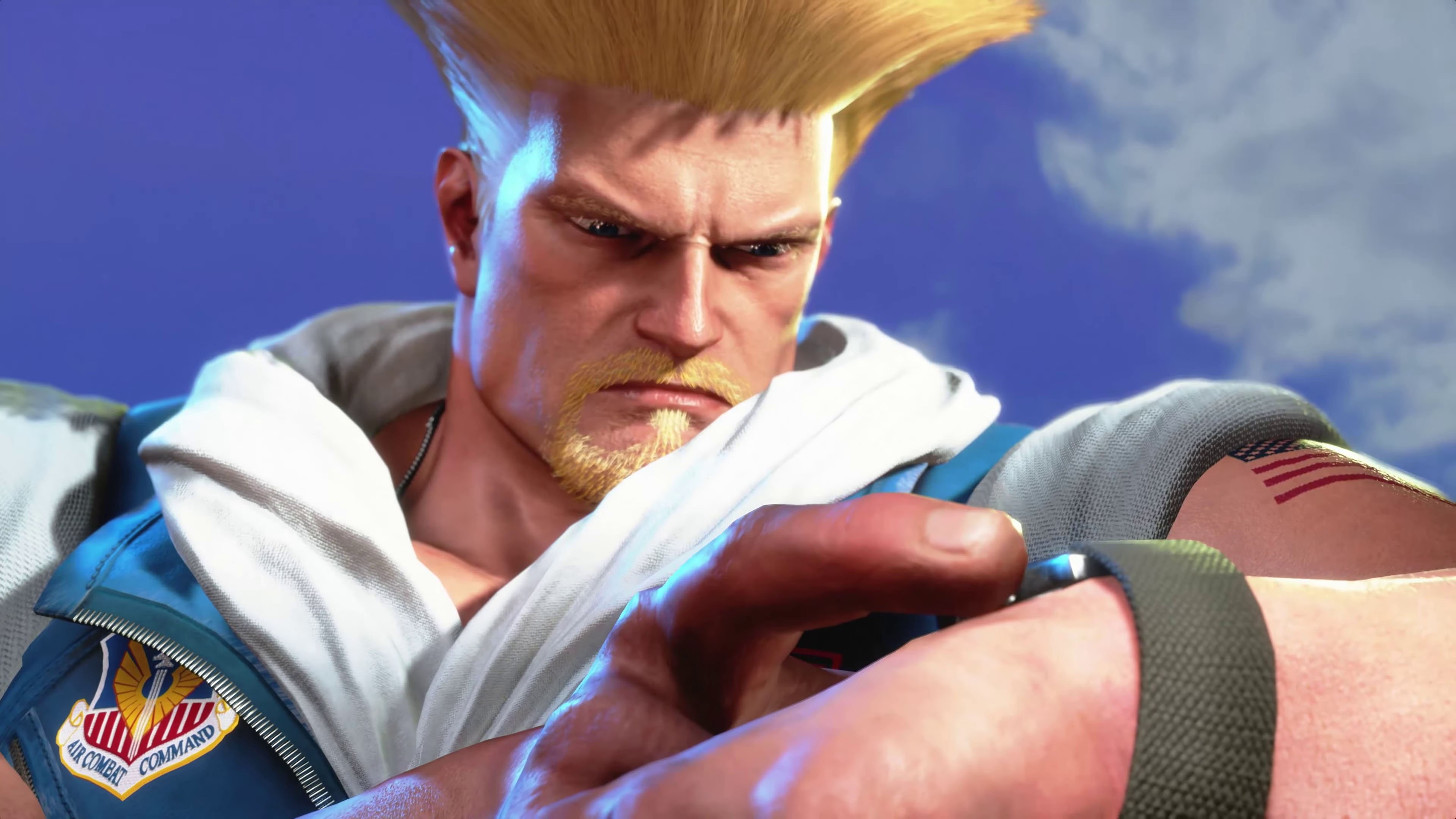Street Fighter guile Special Move Button Set 